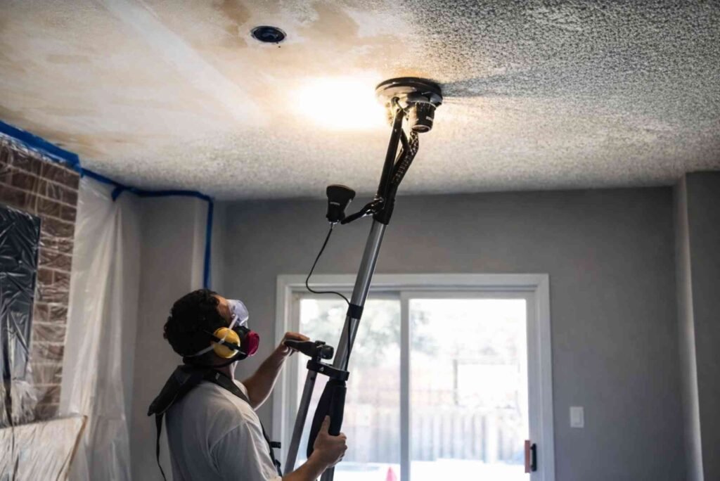 Popcorn Ceiling Removal in Baton Rouge LA 
